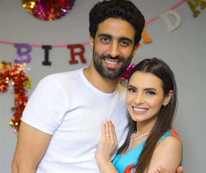 كارمن سليمان ومصطفى جاد