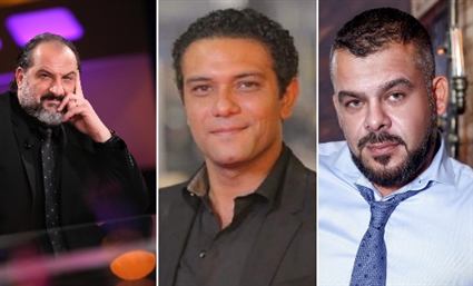 منذر رياحنة وآسر ياسين وخالد الصاوي