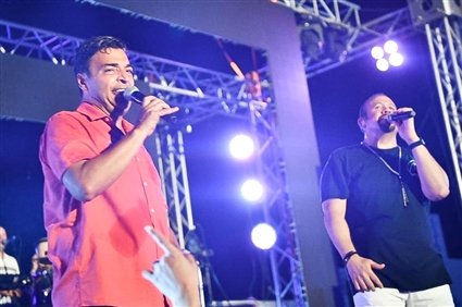 حميد الشاعري وهشام عباس