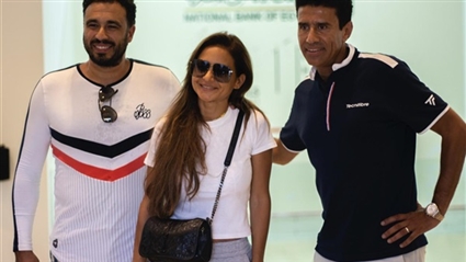 أحدث ظهور لنيللي كريم وهشام عاشور