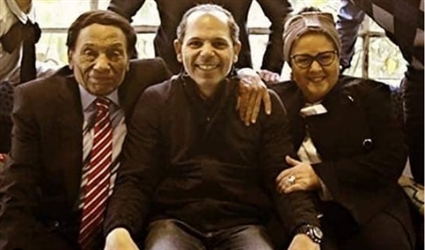 عادل إمام ودلال عبد العزيز ورامي إمام