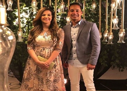  عمرو وهبة مع دنيا سمير غانم