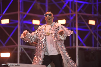 محمد رمضان يشعل حفل جولف بورتو مارينا