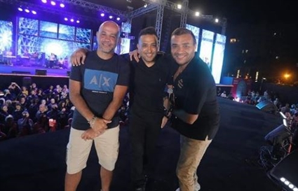 رامي صبري وتامر حسين وعزيز الشافعي