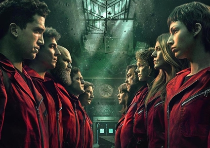 صورة لأبطال المسلسل