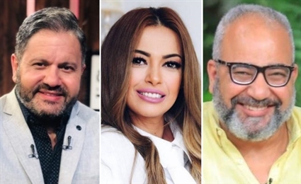 بيومي فؤاد وداليا مصطفى وإدوارد