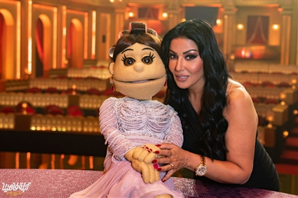 سمية الخشاب مع أبلة فاهيتا