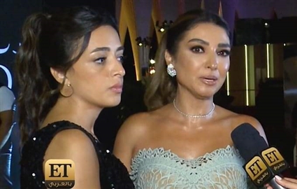 روجينا وابنتها مايا