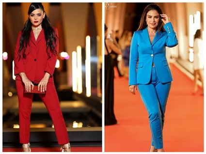 صبا مبارك وأسماء جلال