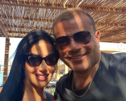 عمرو دياب وسمية الخشاب