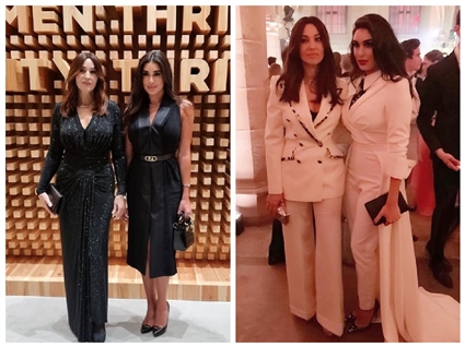 ياسمين صبري ومونيكا بيلوتشي