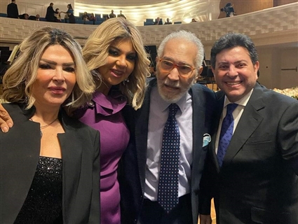 هاني شاكر خلال حضوره لحفل أوبرا العاصمة الإدارية 