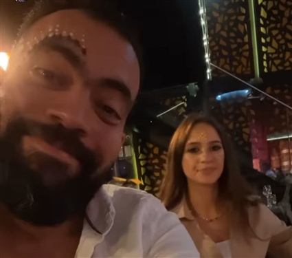 خالد عليش وميرهان عمرو