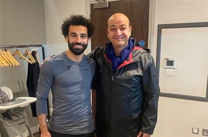 محمد صلاح مع عمرو أديب