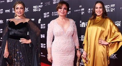 هند صبير وإلهام شاهين وليلى علوي