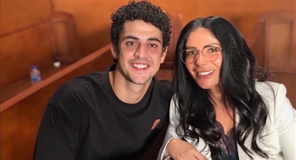 منى زكي وآدم الشرقاوي