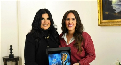 منى الشاذلي وفاطمة مصطفى