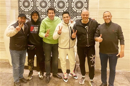 أشرف عبد الباقي وخالد تاج الدين وتامر حسين  وهاني رمزي وعزيز الشافعي وبهاء الدين محمد