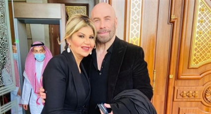 جون ترافولتا وبوسي شلبي