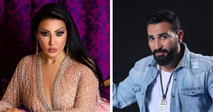 سمية الخشاب وأحمد سعد