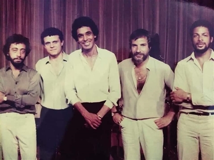 منير مع فرقة يحيى خليل 