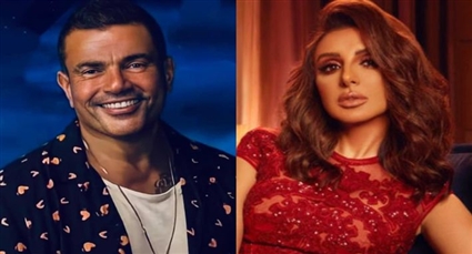 عمرو دياب وأنغام