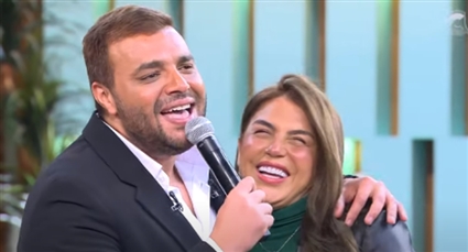 رامي صبري وزوجته