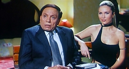 عادل إمام ونيكول سابا