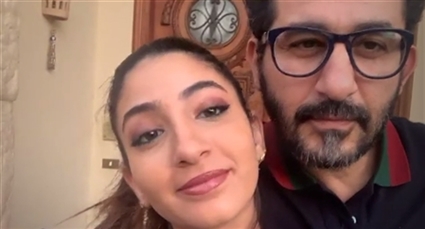 أحمد حلمي وابنته