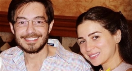 مي عز الدين وأحمد زاهر