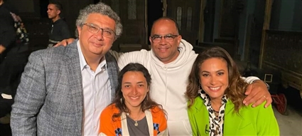 صورة من كواليس الفيلم