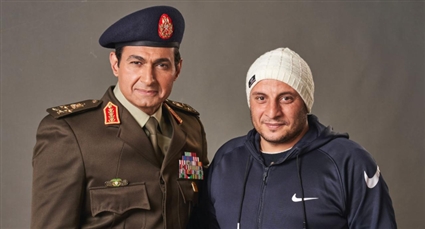 ماكيير الاختيار أحمد مصطفى والفنان ياسر جلال