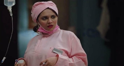 رحمة أحمد بملابس الممرضة في مسلسل الكبير أوي 6