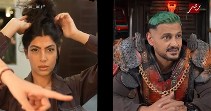 رامز جلال وهدى المفتي