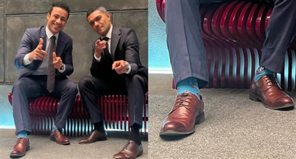 &quot;جوارب&quot; أحمد داود تخطف الأنظار