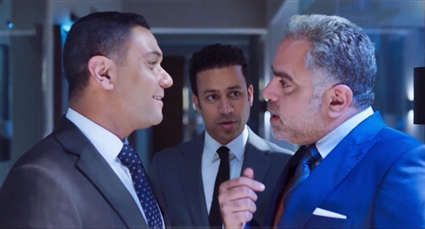 محمد شاهين وأحمد داود وآسر ياسين