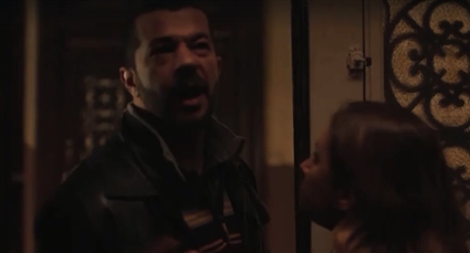 نيللي كريم وشريف سلامة في مشهد من فاتن أمل حربي