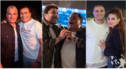 محمد فؤاد في خيمة ليالينا
