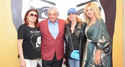 يسرا ونبيلة عبيد وبوسي شلبي وزاهي حواس في إفطار فندق سميراميس