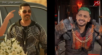 رامز جلال وحسن أبو الروس