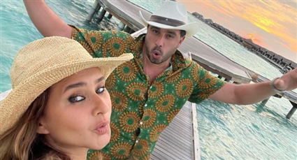 نيللي كريم وهشام عاشور