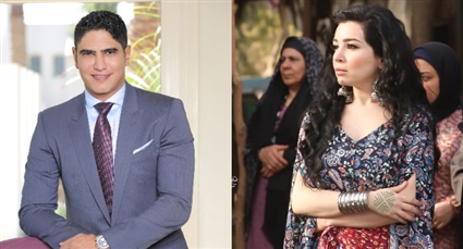 مي عز الدين وأبو هشيمة