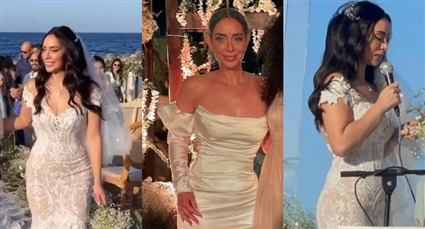 فستان زفاف بسنت شوقي