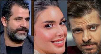 ياسمين صبري وطارق صبري ومحمود حافظ