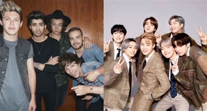 فريق BTS يصنع التاريخ في حفل جوائز BBMAs .. هكذا تساوى مع One Direction