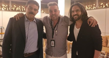 بهاء سلطان مع سعيد الإمام