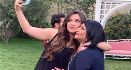 ياسمين عبد العزيز وبدرية طلبة