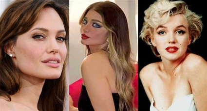 مارلين مونرو وياسمين الخطيب وأنجلينا جولي