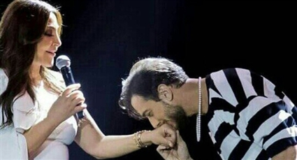 سعد لمجرد وإليسا