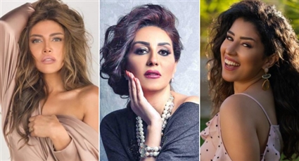 أيتن ووفاء عامر وريهام حجاج